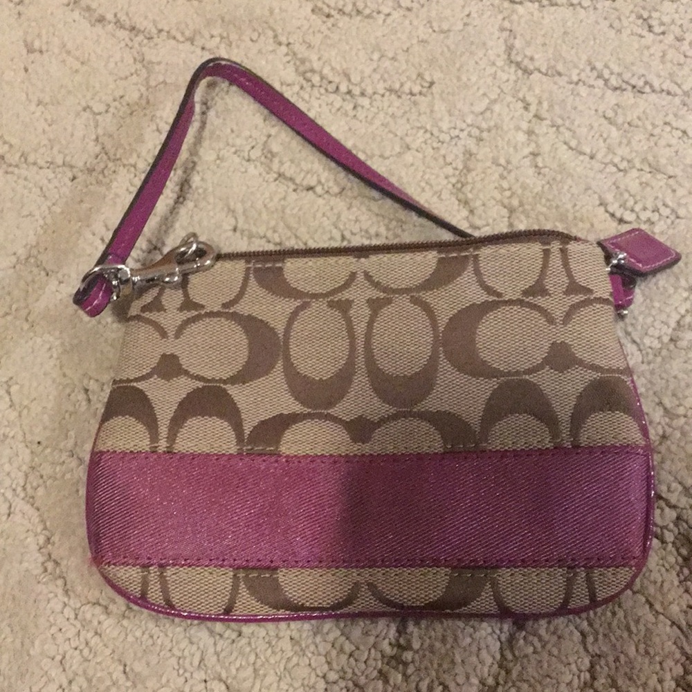 Coach hang bag
